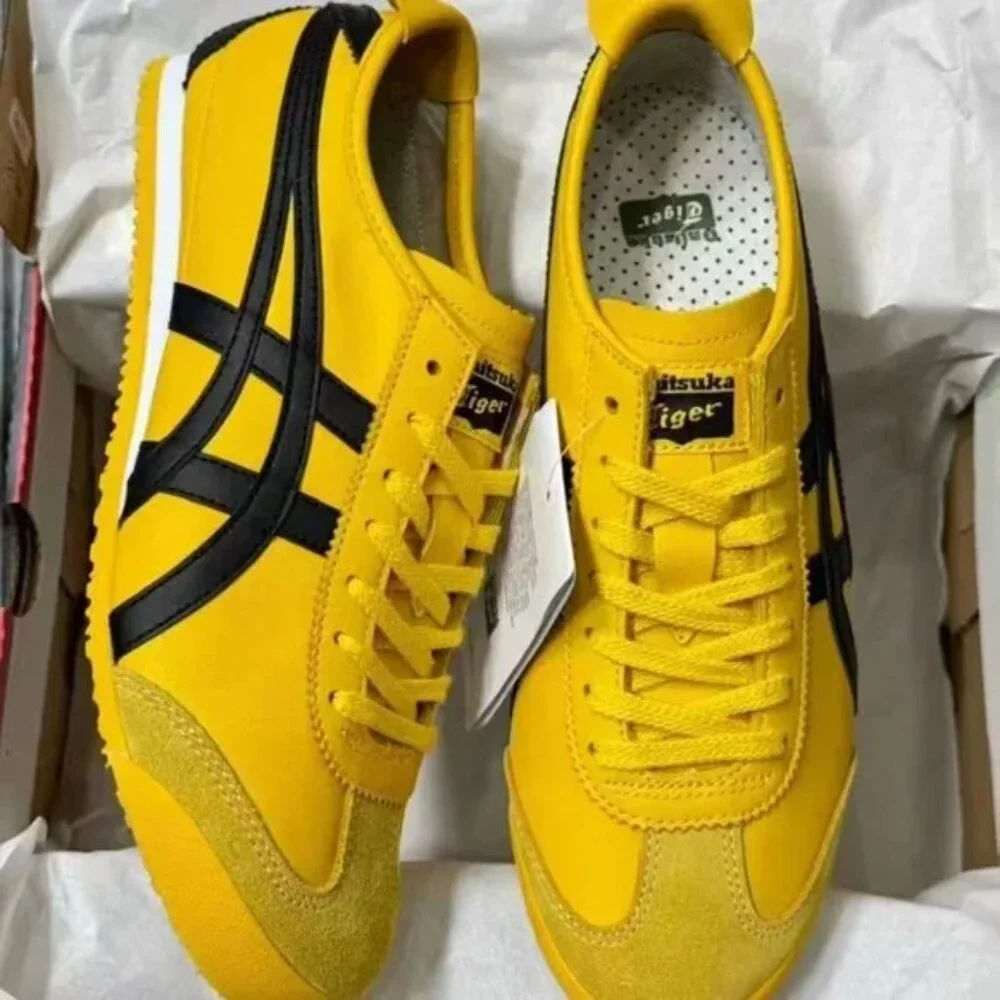 Onitsuka Tiger Yellow MEXICO 66 SLIP-ON Series Sneakers - Picture 2 of 6